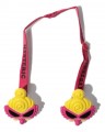 HY1035-My First Hysteric Mini Towel Clip, Pink+Pink